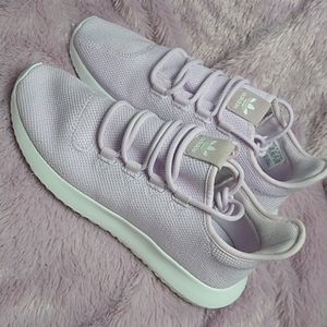 NEW Adidas youth lilac shoes